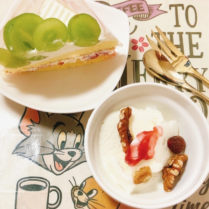 ロールケーキヨーグルト