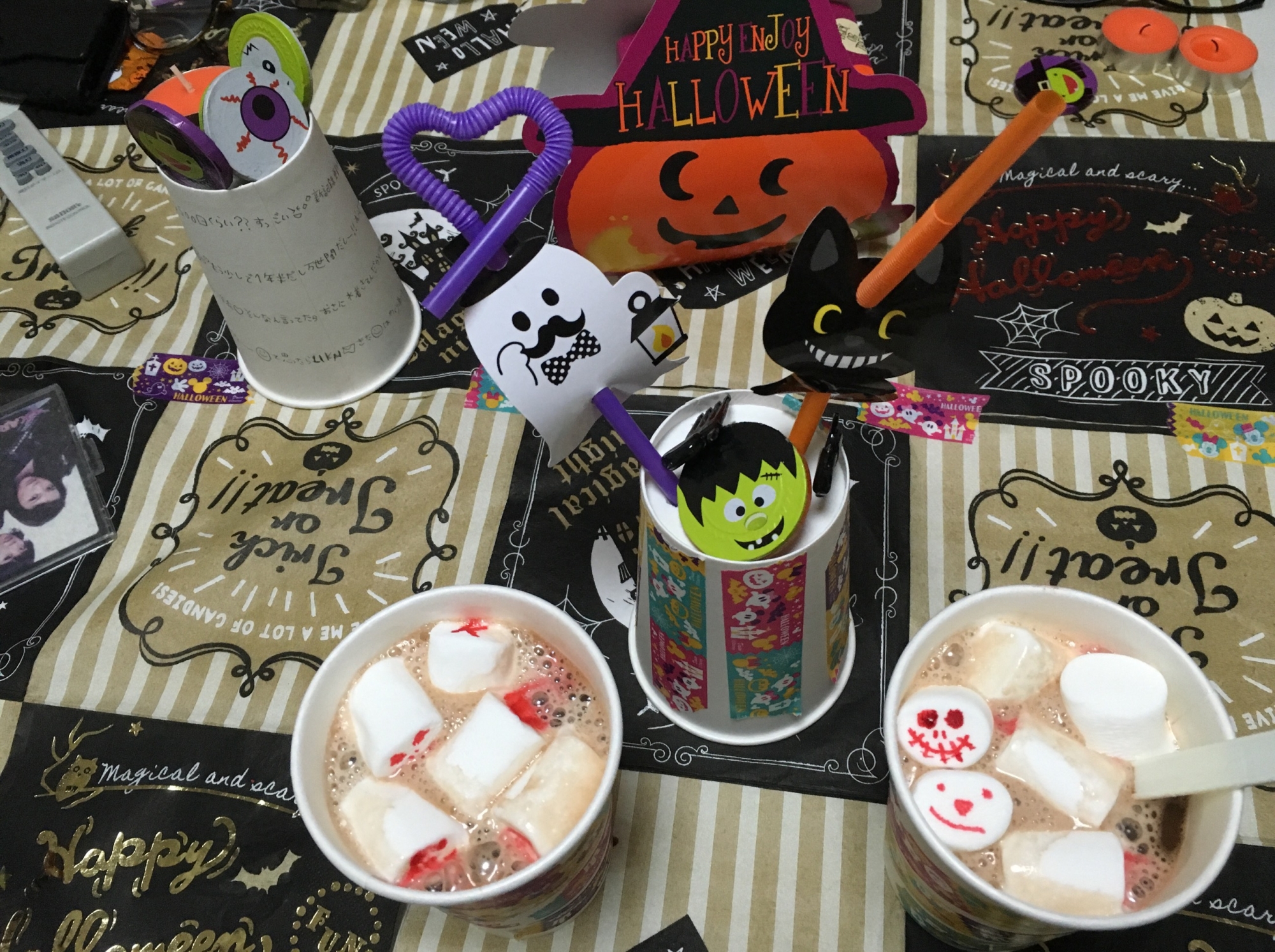 【ハロウィン2016】マシュマロココア