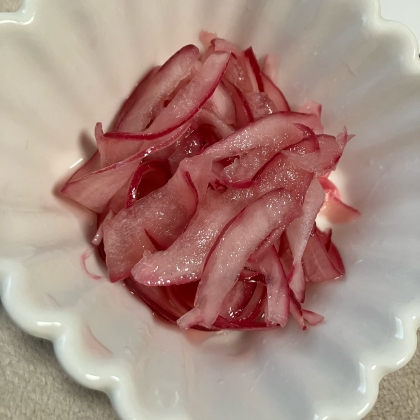 簡単！☆紫玉ねぎの甘酢漬け☆
