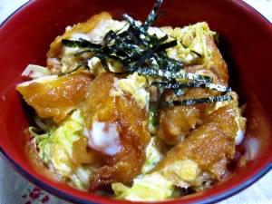 ♪鶏から揚げｄｅ親子丼♪