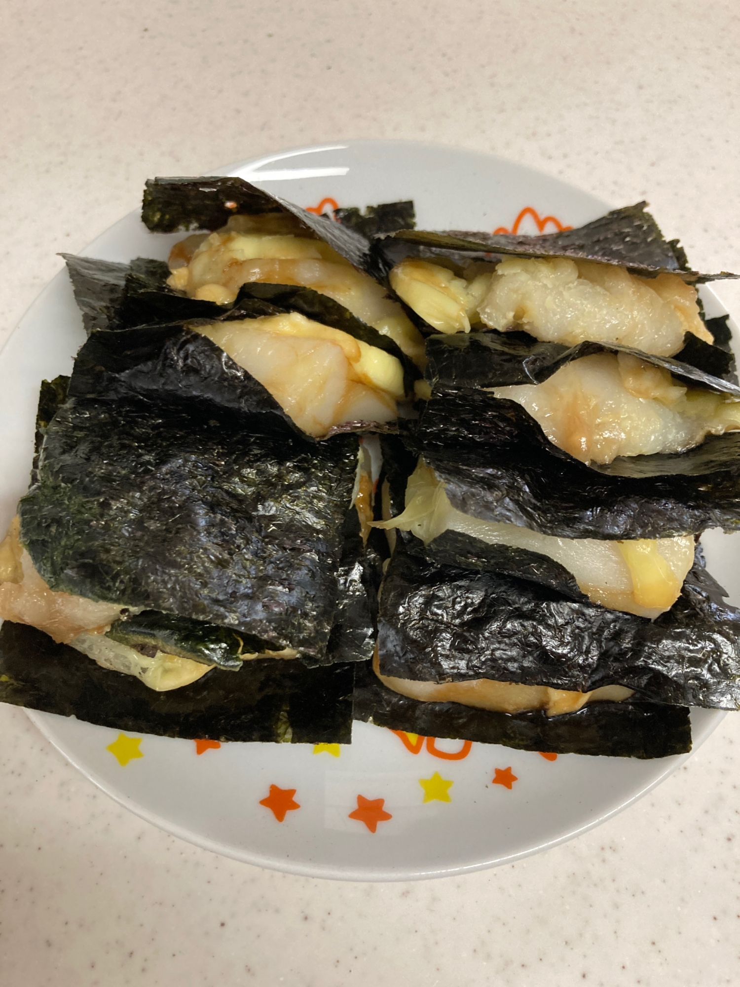 お餅が硬くならない！子供が大好きな磯部チーズ焼き！