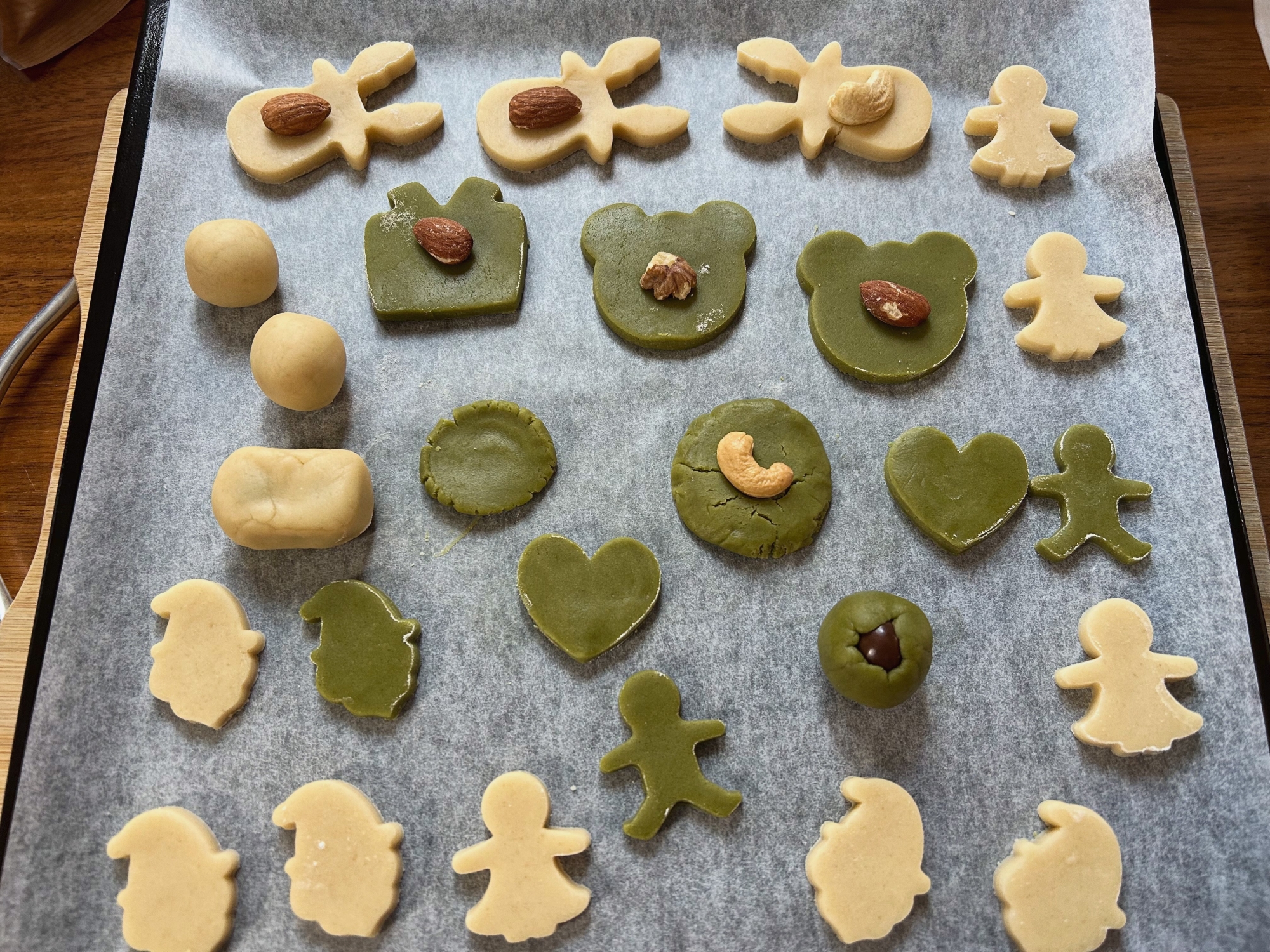 クリスマスに！型抜きクッキーの生地