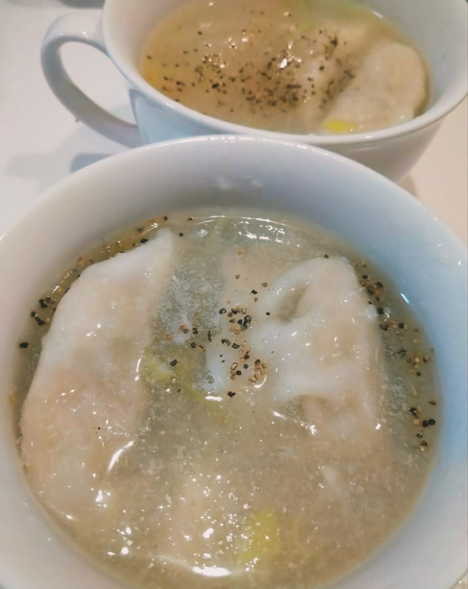 【エスニック風☆】長芋とナンプラーでとろとろスープ