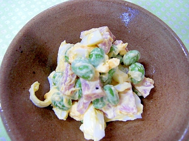 枝豆と玉子サラダ