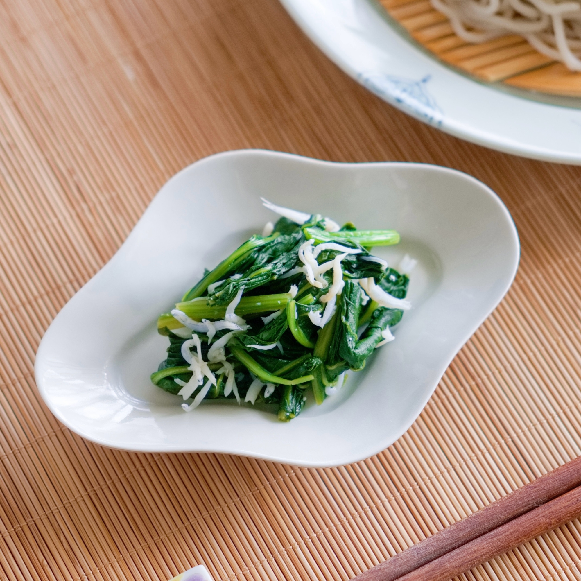 ほうれんそうのしらすあえ【和食・副菜】