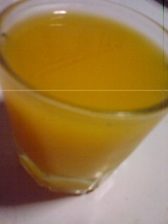 今回も甘ーいオレンジジュースで作らせて頂きました。
レモン多目でさっぱり味になり、美味しく頂けて感謝です。ご馳走様でした。