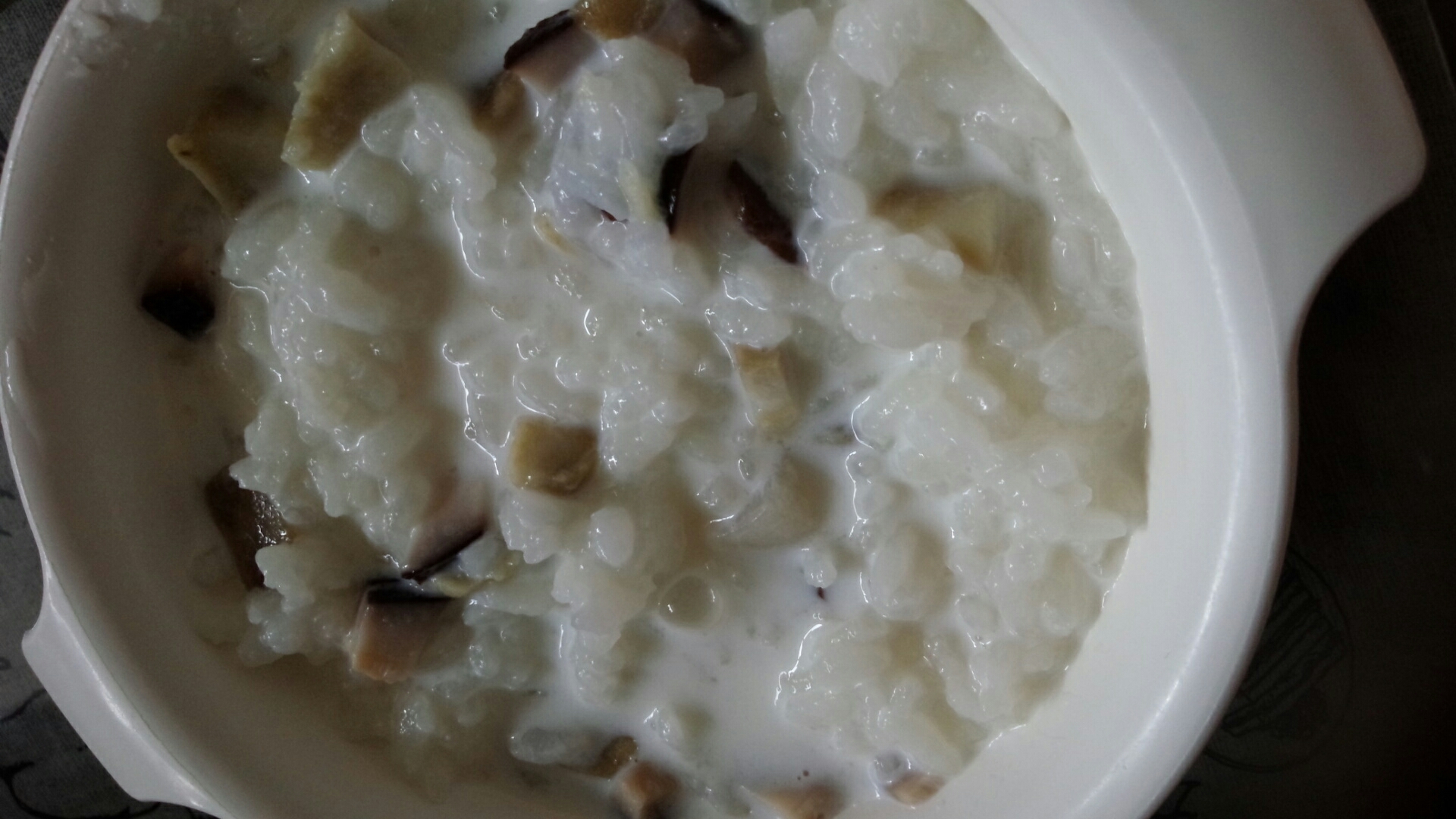 【離乳食後期】さつまいもと椎茸のミルクご飯