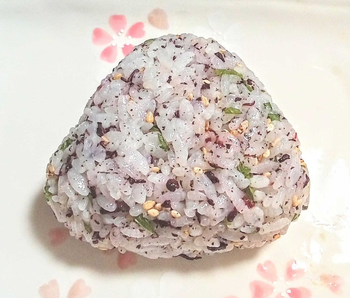 今日のお弁当に！！ゆかりDeおにぎり♫