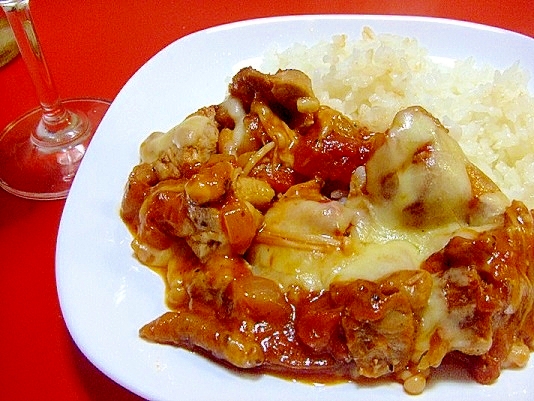 ワインに合う チキンのトマトチーズ煮 レシピ 作り方 By まいまい917 楽天レシピ