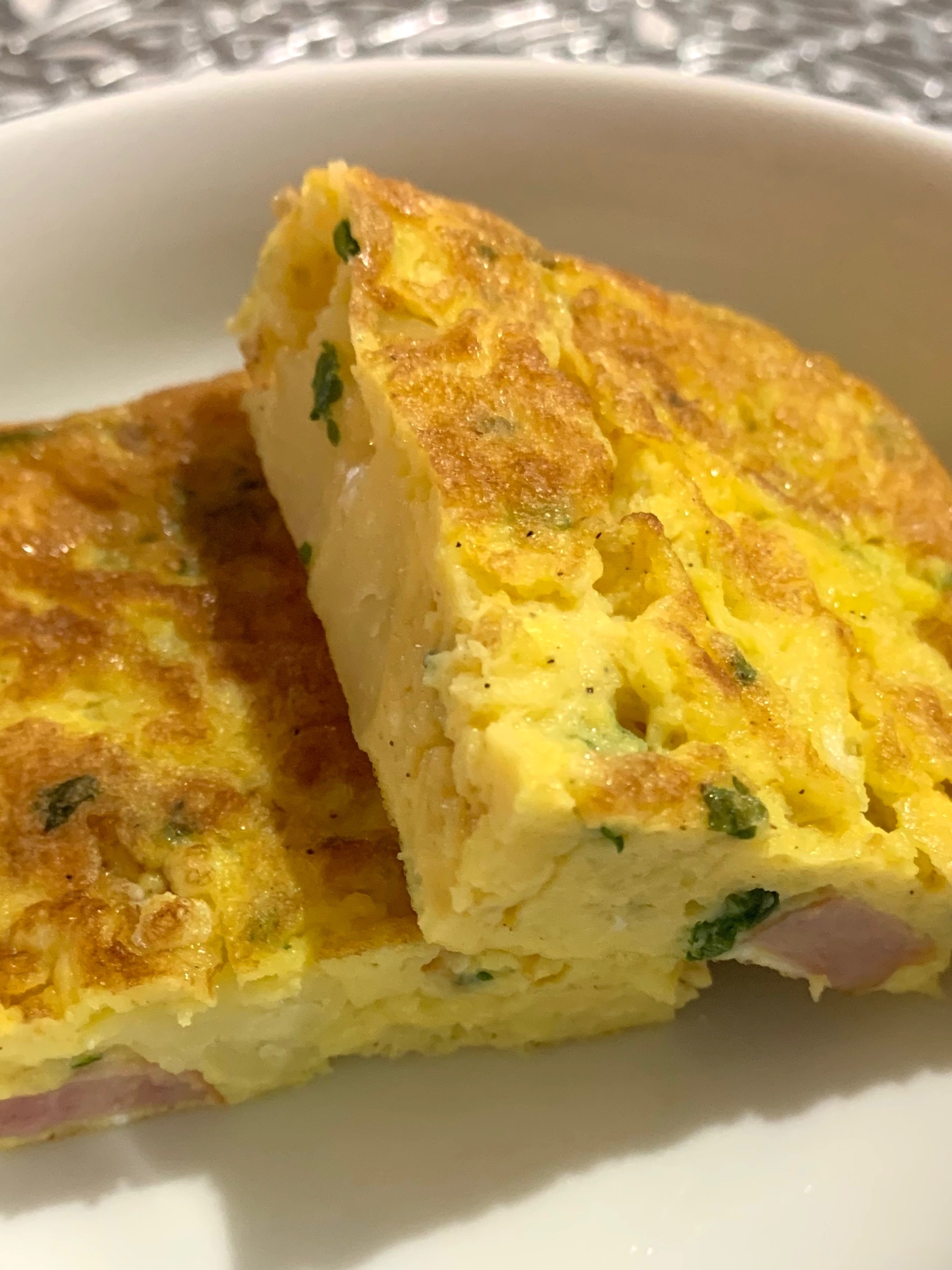 卵焼き用フライパンでスパニッシュオムレツ レシピ 作り方 By えちゅママ 楽天レシピ 卵焼き用フライパンでスパニッシュオムレツ レシピ 作り方 By えちゅママ 楽天レシピ