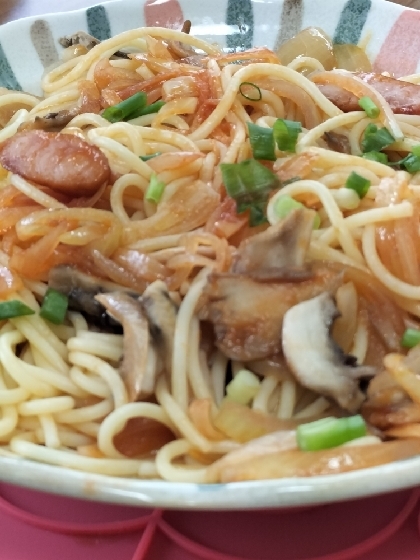 フライパン要らず！本格ナポリタン