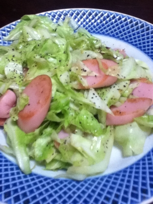 キャベツと魚肉ソーセージのコンソメ炒め レシピ 作り方 By とりあえず乾杯 楽天レシピ キャベツと魚肉ソーセージのコンソメ炒め レシピ 作り方 By とりあえず乾杯 楽天レシピ