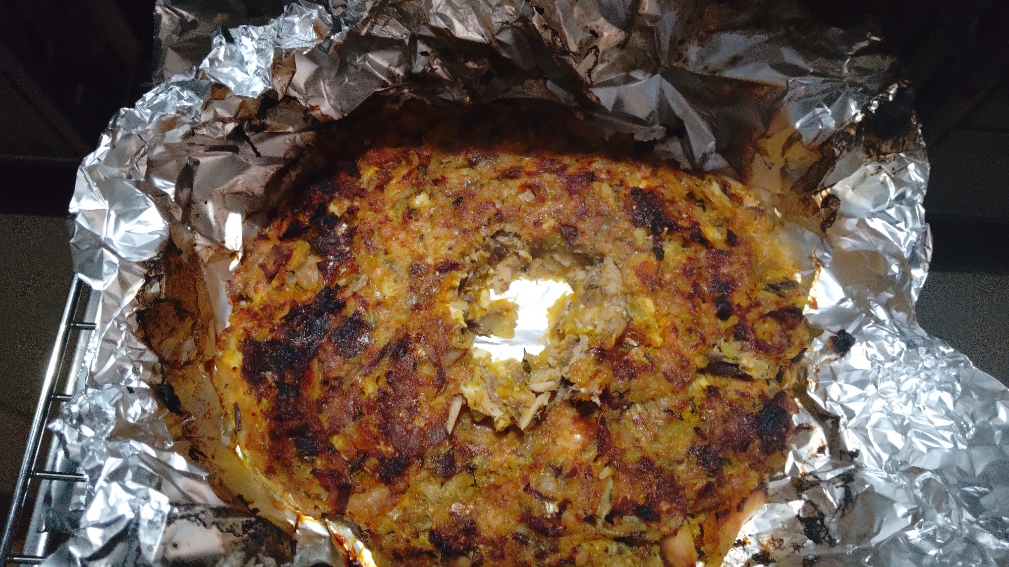 離乳食！サバ缶バーグ