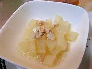【離乳食9-11ヶ月】鶏と大根の煮物