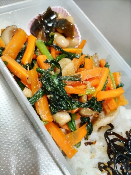 野菜たっぷり簡単♪韓国チャプチェ