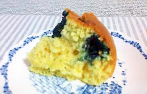 ●ブルーベリーケーキ●ホットケーキミックスと炊飯器