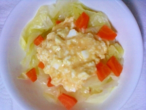 簡単 美味しい 卵かけサラダ レシピ 作り方 By こあくま５２７ 楽天レシピ