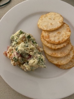 彩り野菜とチーズで簡単ディップ