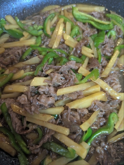 たけのこよりじゃがいもの方が美味しかったです！
また作ります