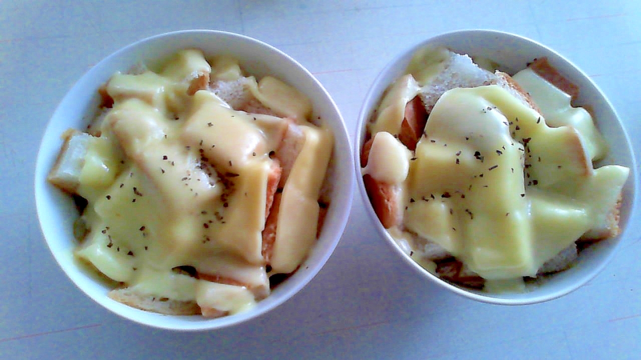 パン耳簡単グラタンスープ レシピ 作り方 By Pinkishsky 楽天レシピ