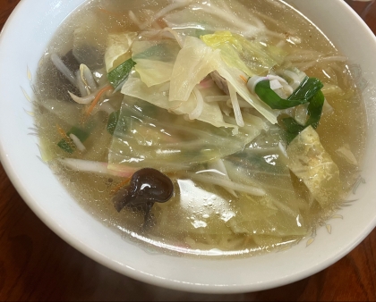タンメン(湯麺)