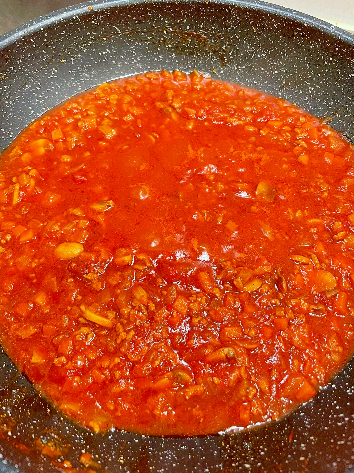 昔ながらのミートソース