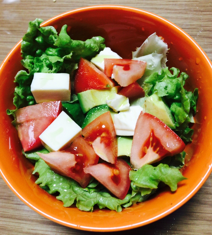 豆腐がおいしい 生野菜サラダ レシピ 作り方 By いもえっぐ 楽天レシピ