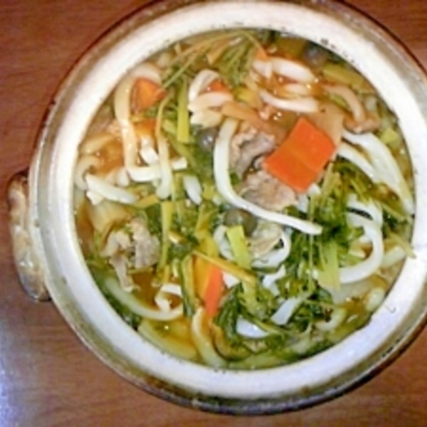 Hotな豚キムチ鍋焼きうどん レシピ 作り方 By ルナ0562 楽天レシピ Hotな豚キムチ鍋焼きうどん レシピ 作り方 By ルナ0562 楽天レシピ
