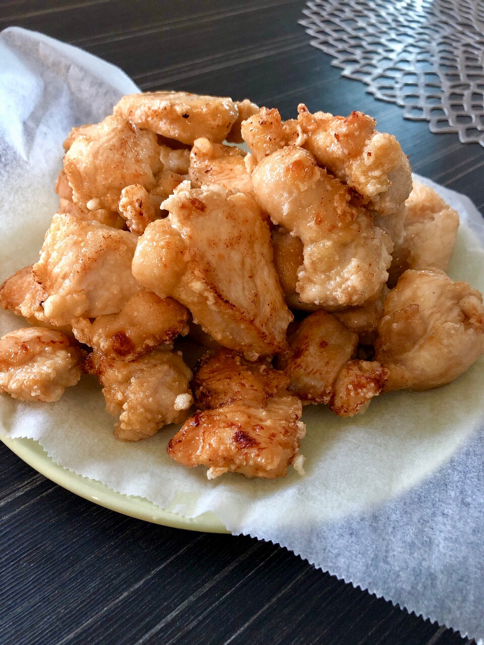 前日に漬け込んで☆スパイシーたれの鶏むね唐揚げ