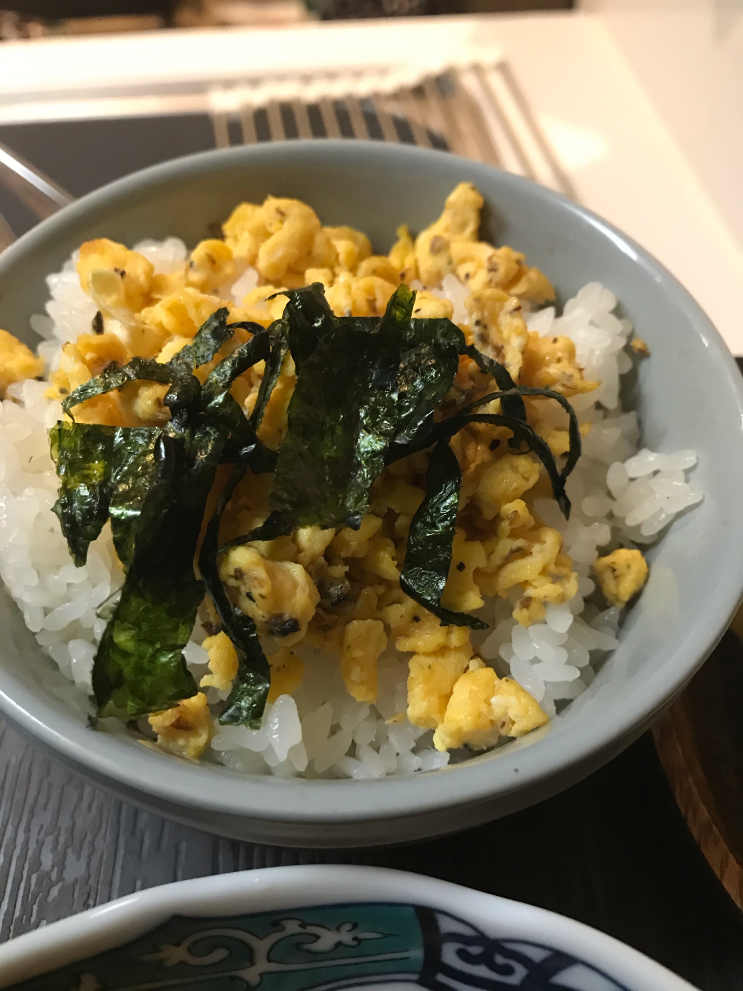 シンプルイズベストなのりたま丼！