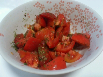 トマトを大量に頂いたので作りました(^O^)
簡単レシピ大好き♪