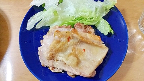 かけて焼くだけ☆チキンステーキ