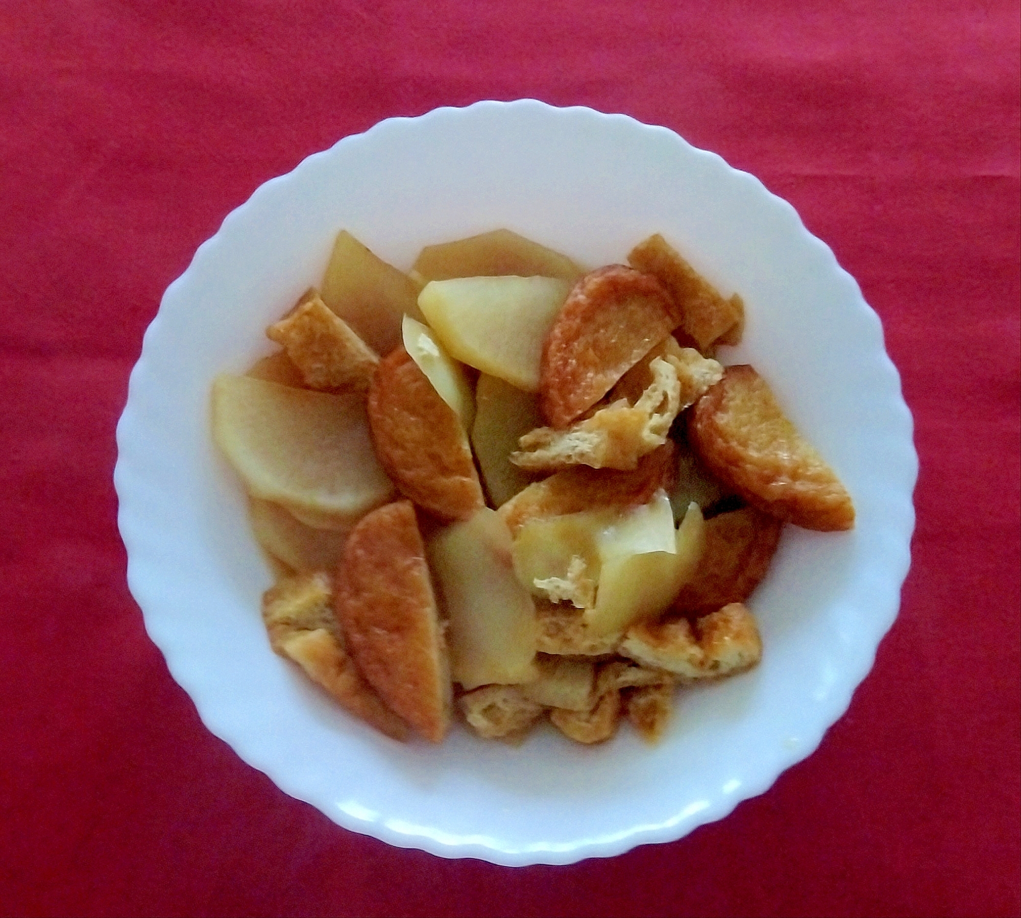 油揚げの煮物