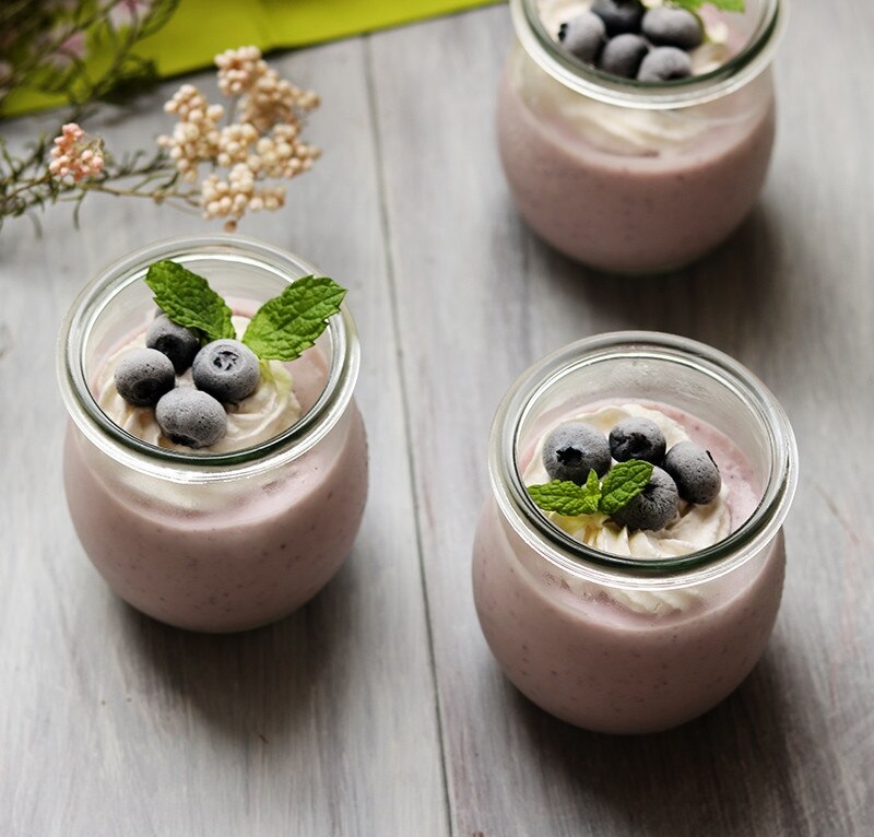 ブレンダーで、簡単！ミックスベリーのムース レシピ・作り方 by 楽天