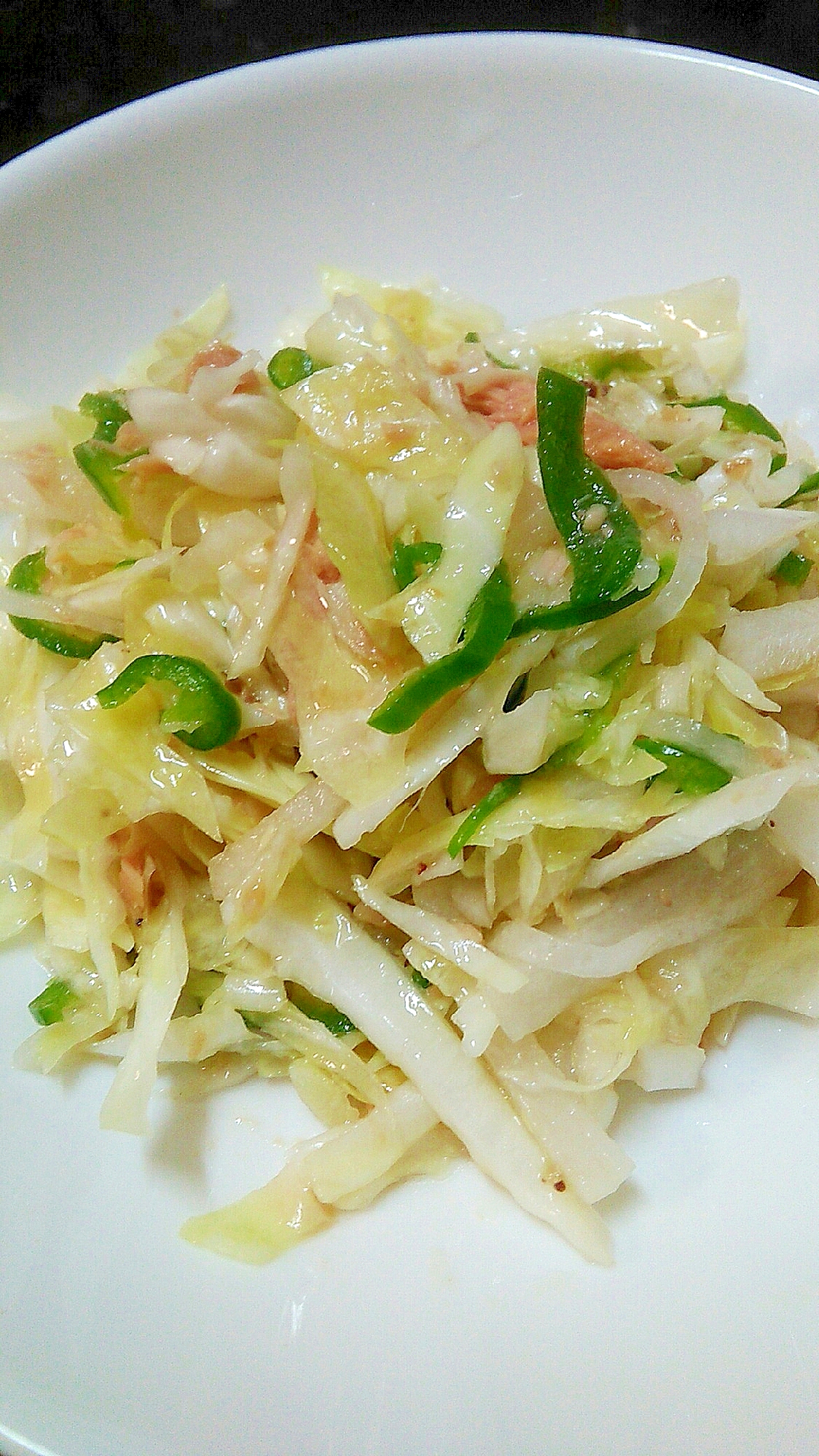 残り野菜で簡単ツナサラダ