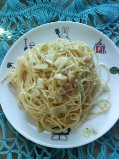 冬も元気に!にんにくと長ネギのスパゲッティ