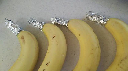 sweetちゃん、５本バナナだったから１本は食べちゃう！(笑)助かるレシピ、ありがとうございました～.+:｡ ヾ(◎´∀｀◎)ﾉ ｡:+.
