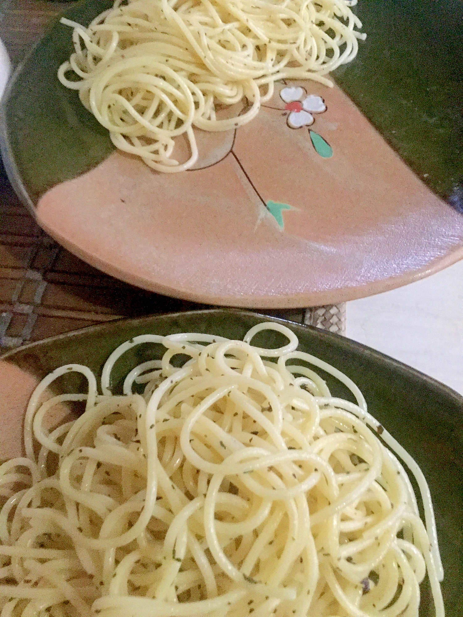 レモンでさっぱり☆バジルのパスタ【付け合わせ】