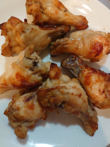 手羽元のオーブン焼き　☆　ほんのりカレー味