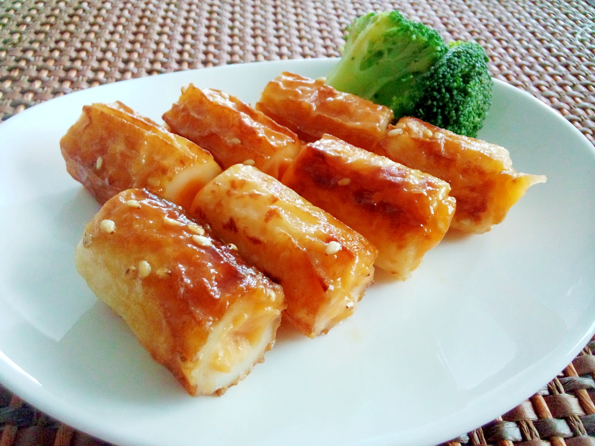 かんた~ん☆甘辛チーズちくわ