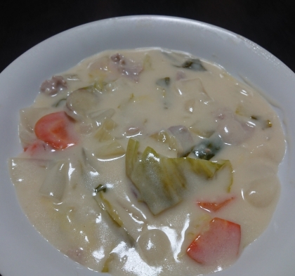 野菜のクリームシチュースープ