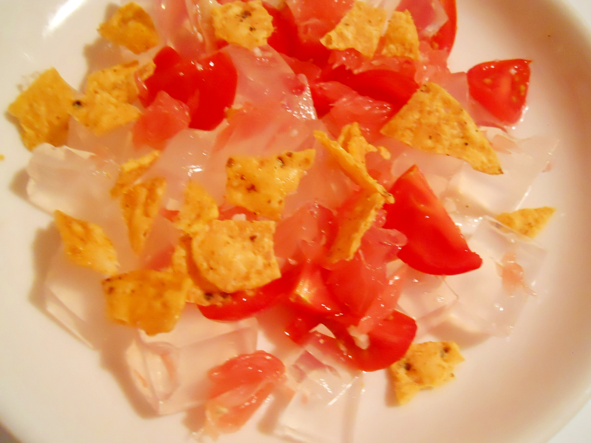 塩麹で☆トマトとグレープフルーツ　寒天サラダ