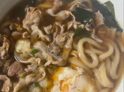 冬にピッタリ！味噌煮込みうどん