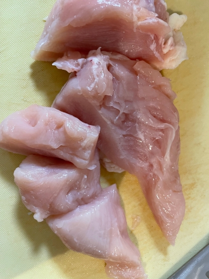 鶏むね肉の切り方