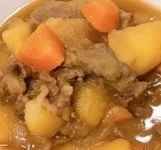 カレー風味の肉じゃが