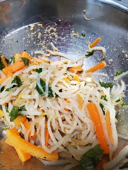 箸休めに もやしのナムル レシピ 作り方 By はなまる子 楽天レシピ