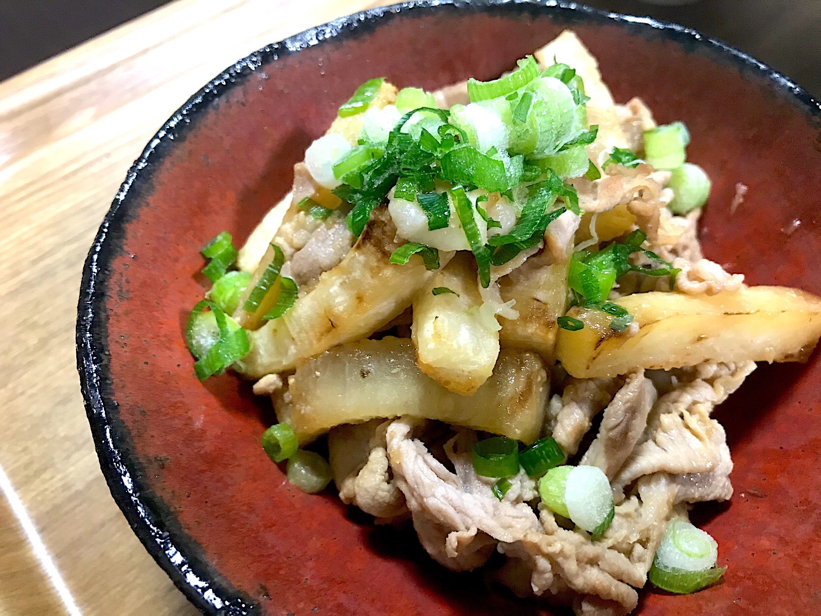 冬☆豚バラ大根の甘味噌炒め