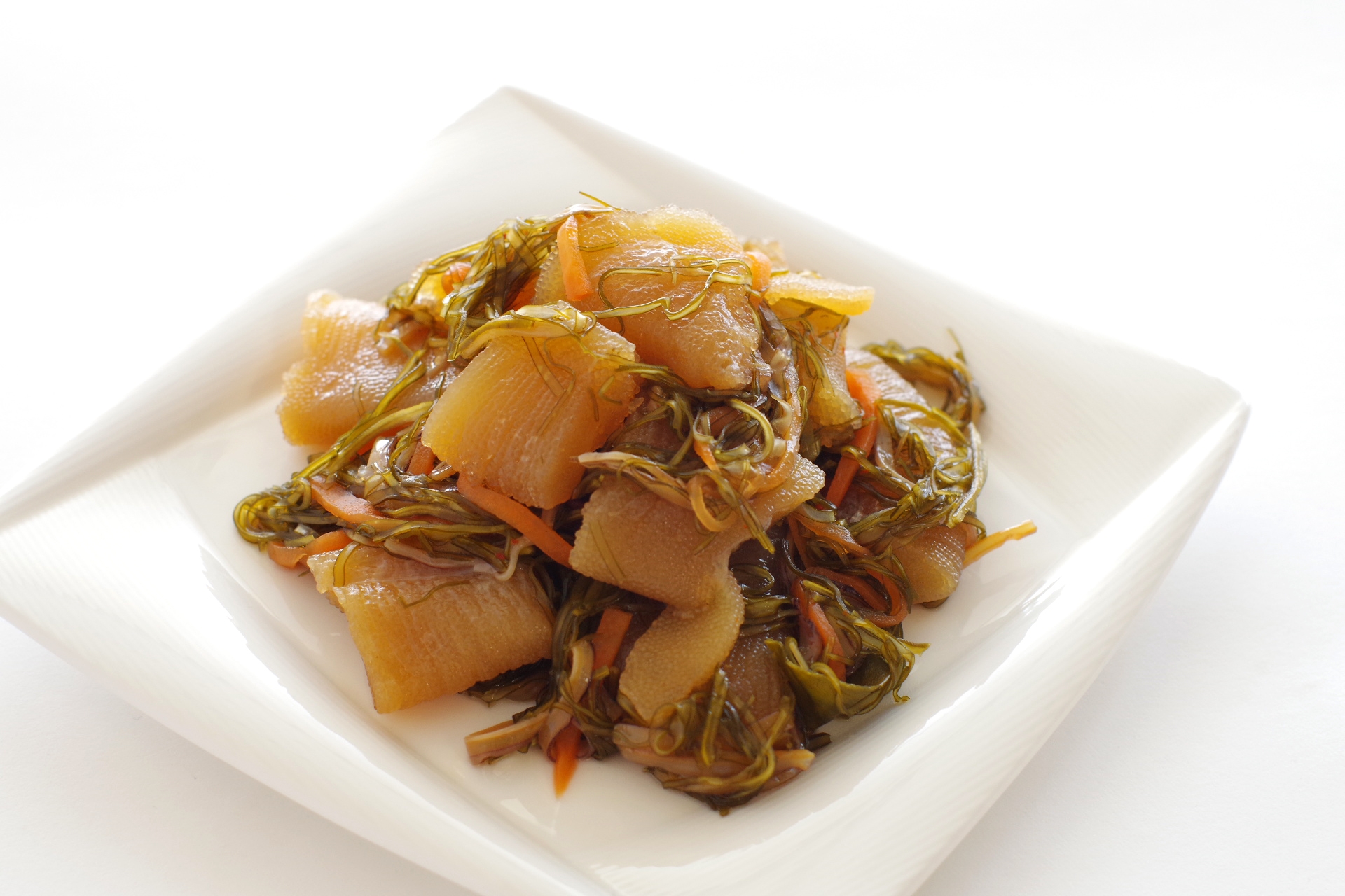 北海道名物松前漬・がごめ昆布のねばりがすごいよ!!