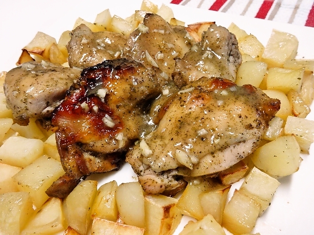 アメリカンレモンソース グリルチキン レシピ 作り方 By しゅうくりいむ 楽天レシピ