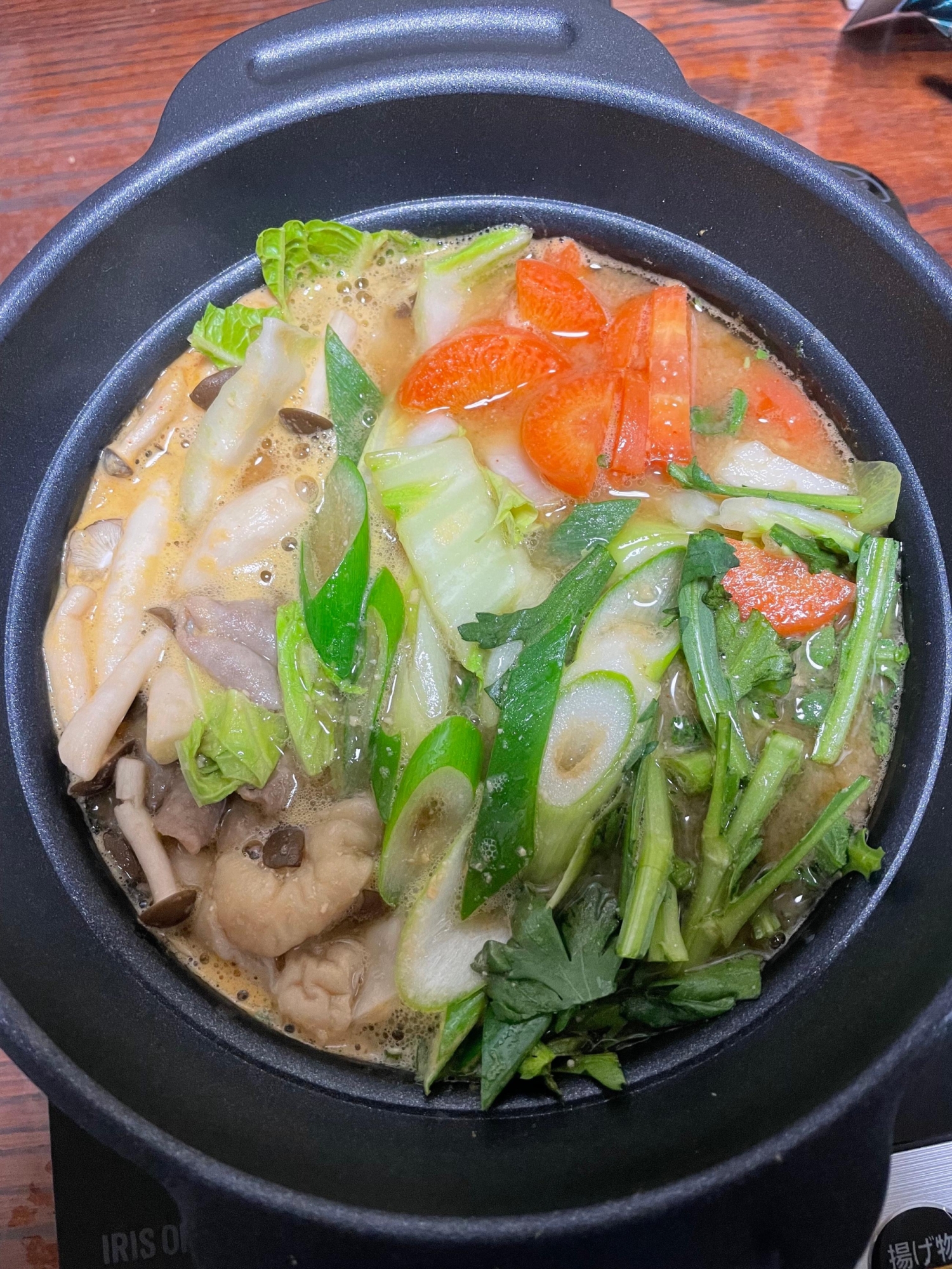 豚白もつの味噌鍋